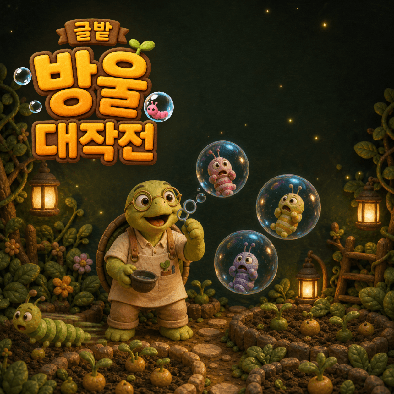 글밭 방울 대작전 타이틀